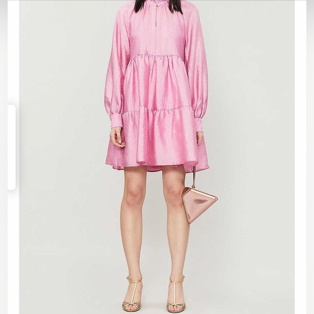 STINE GOYA DRESS, pink, size Medium